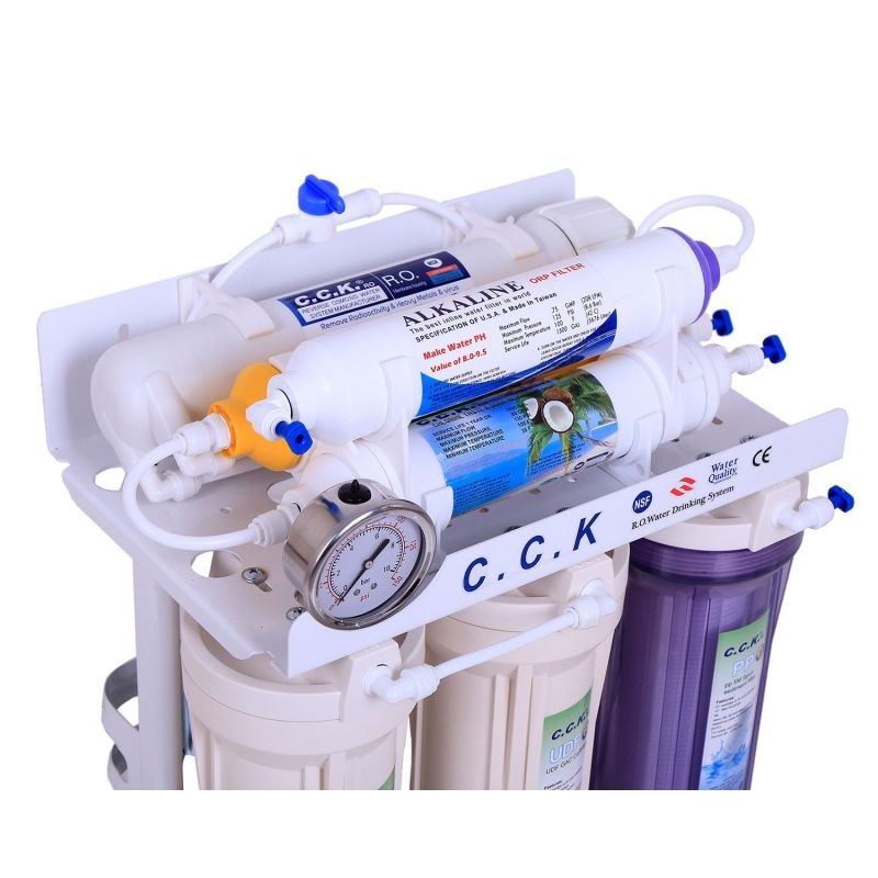 دستگاه تصفیه آب 7 مرحله C.C.K فیلتر قلیایی طلایی
