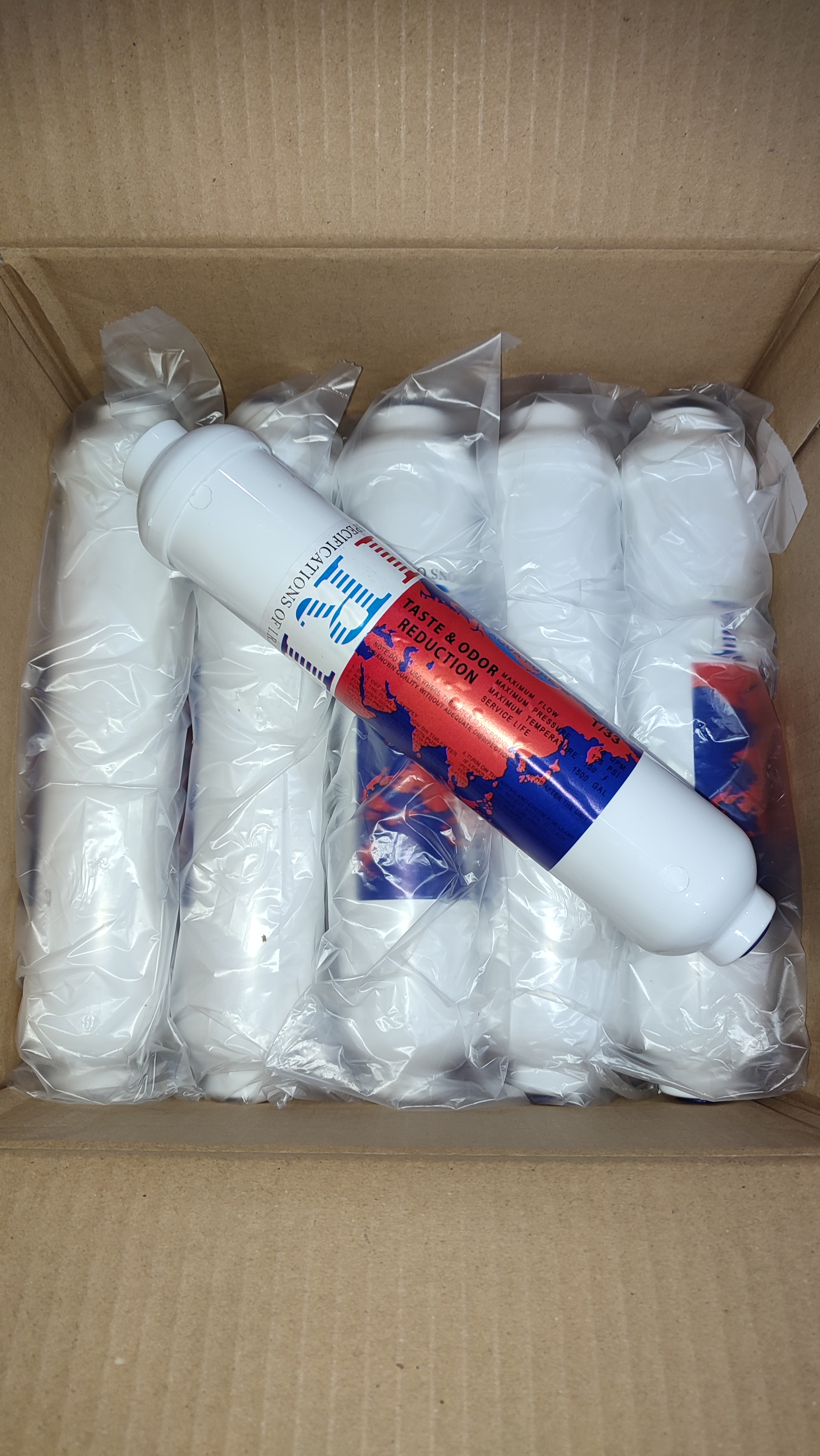 فیلتر پست کربن 10 اینچ کارتن 25 عددی