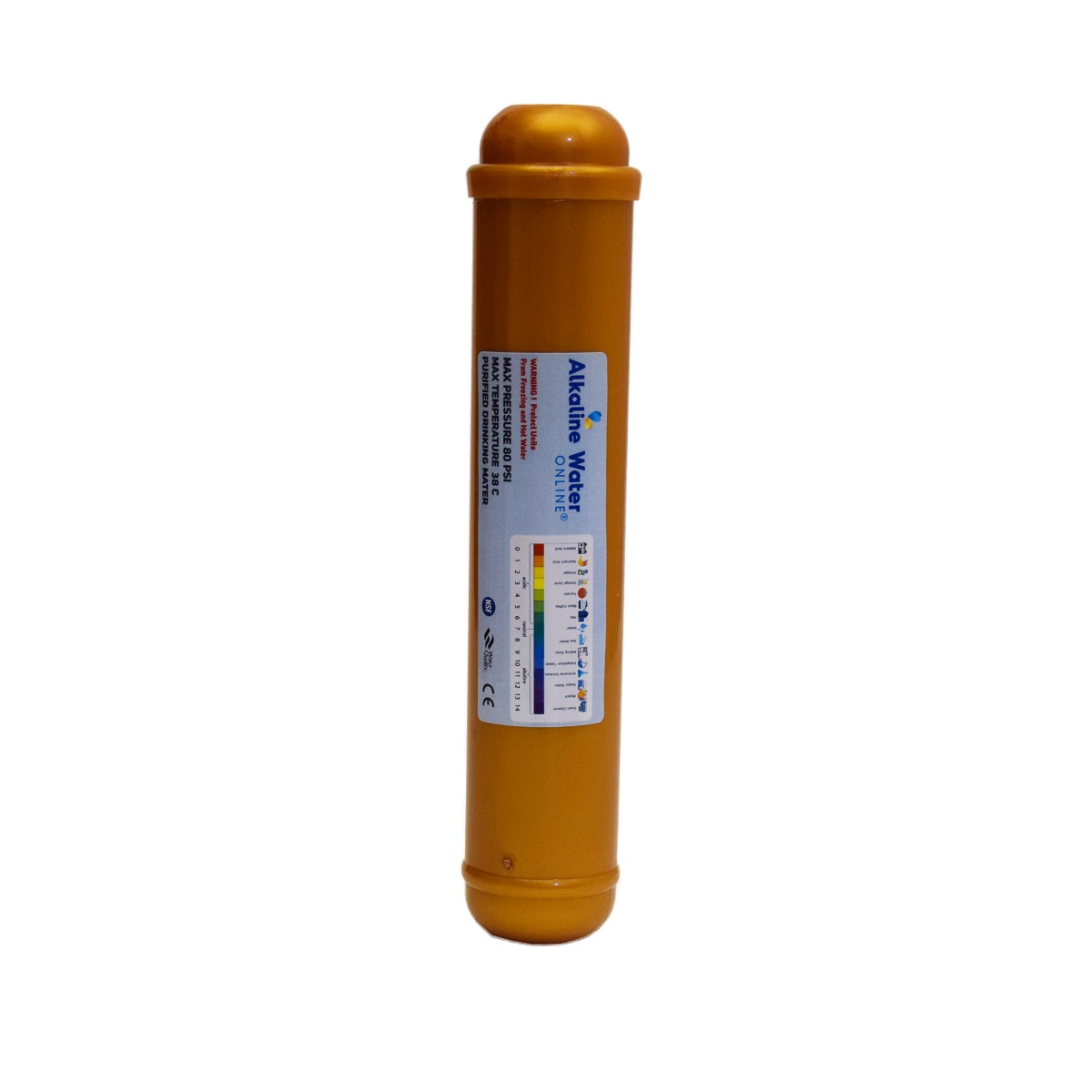 فیلتر قلیایی (Alkaline) (طلایی)